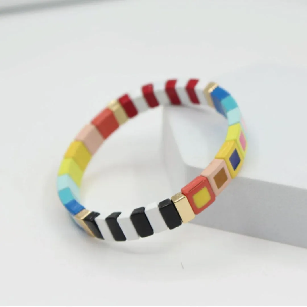 Sweet Pie Tile Bracelet by ClaudiaG Collection