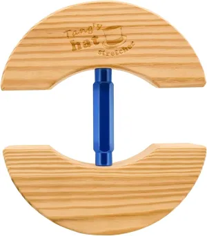 Tang's Wooden Hat Stretcher for Fitted Hats,Adjustable Turn Buckle .OneSizeUnisex AdultsHatShaper, Suit for All Hat Women&Men