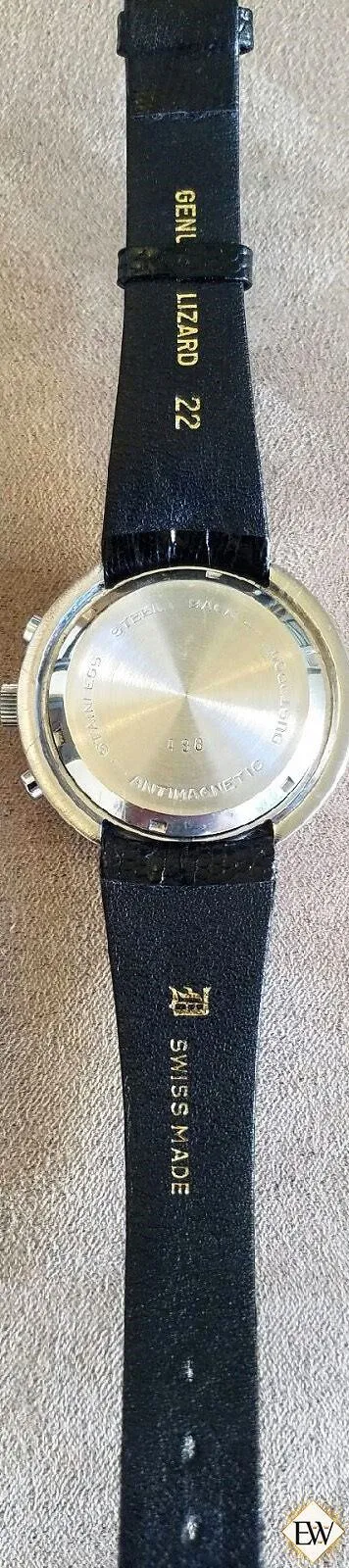 Vintage Codhor 60's Valjoux 7734 Chronograph Watch Date Regatta NOS Rally Racing