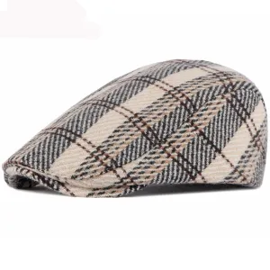 Zurich Vintage Tartan Flat Cap