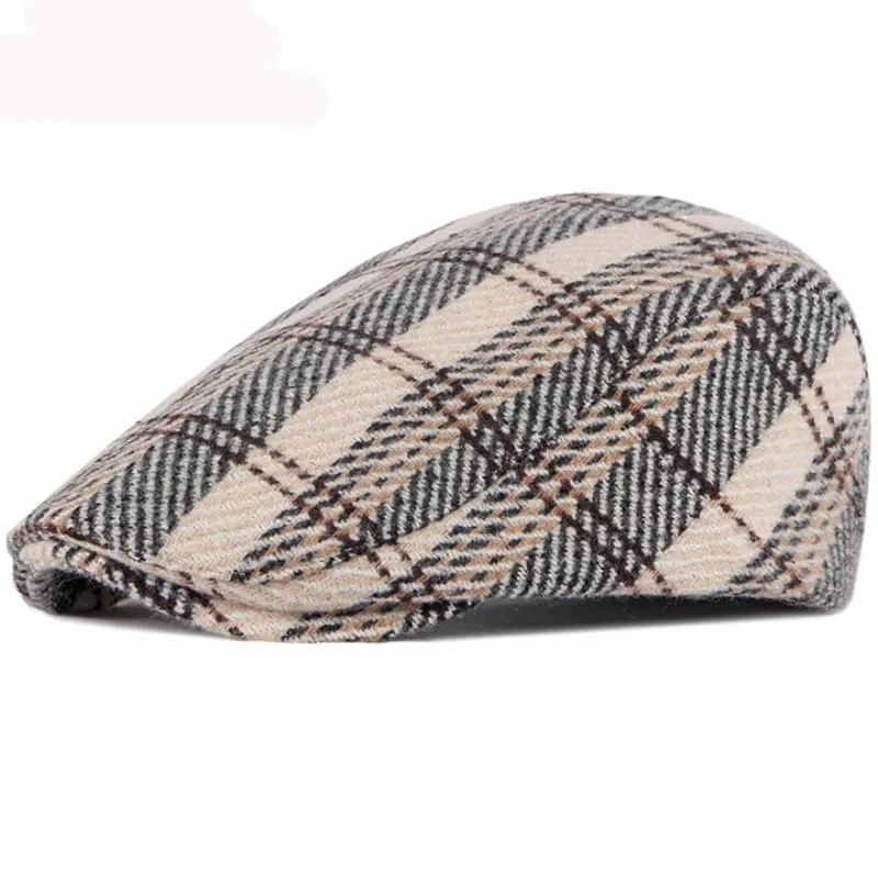 Zurich Vintage Tartan Flat Cap