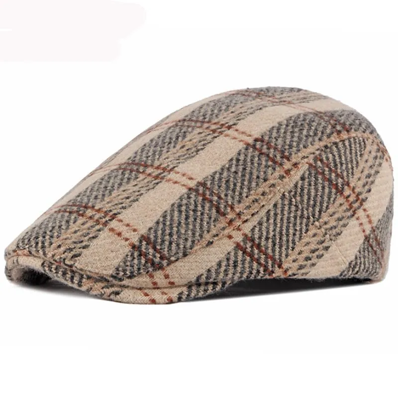 Zurich Vintage Tartan Flat Cap